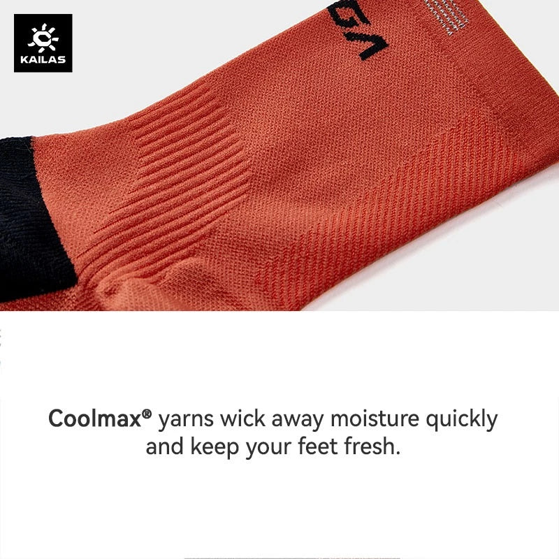 KAILAS Mid Cut Trail Running Socks Unisex
